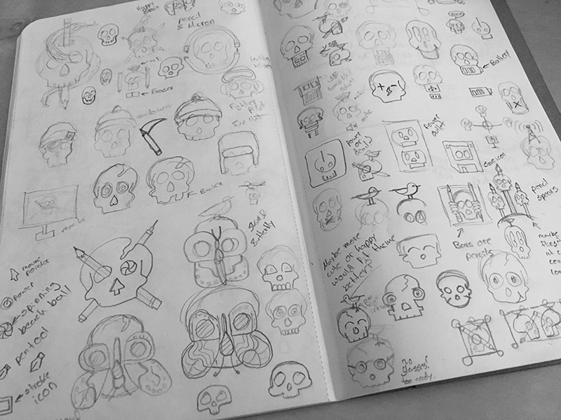 My Skull Illustration - image 2 - student project
