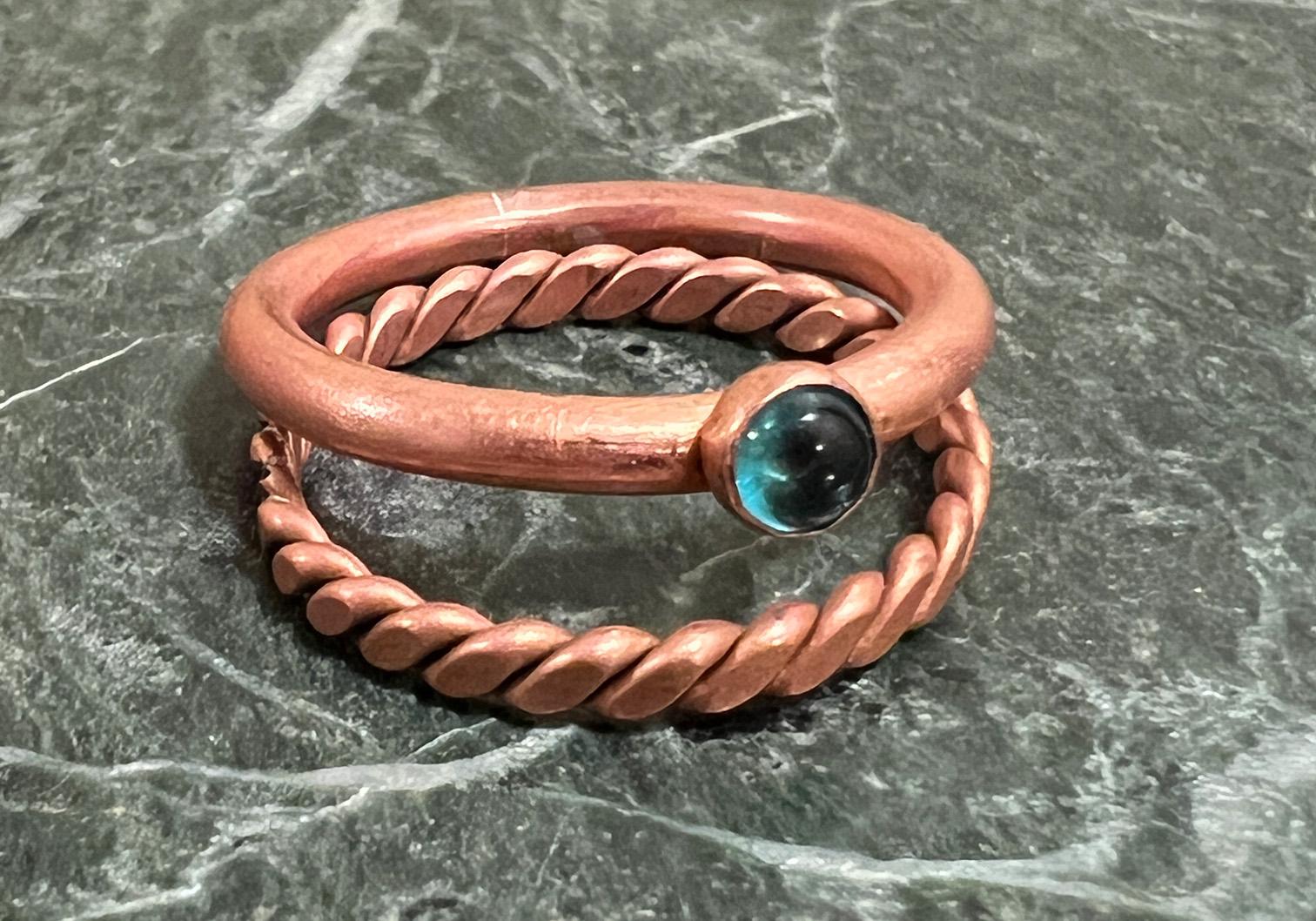 Copper Stacking Rings - image 1 - student project
