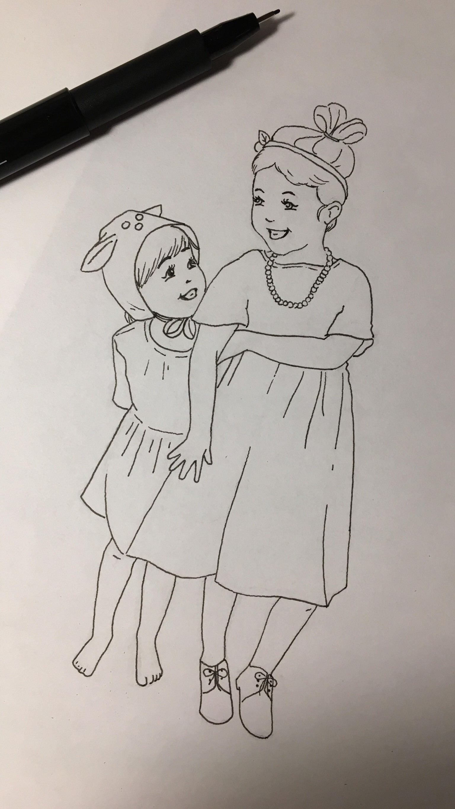 Used brushmarkers in this one..:) Hope you can give me some advice. :) - image 3 - student project
