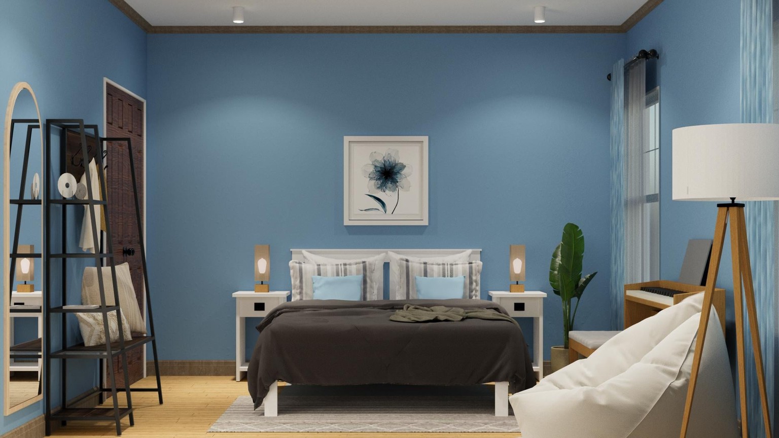 Bed room Render - image 1 - student project