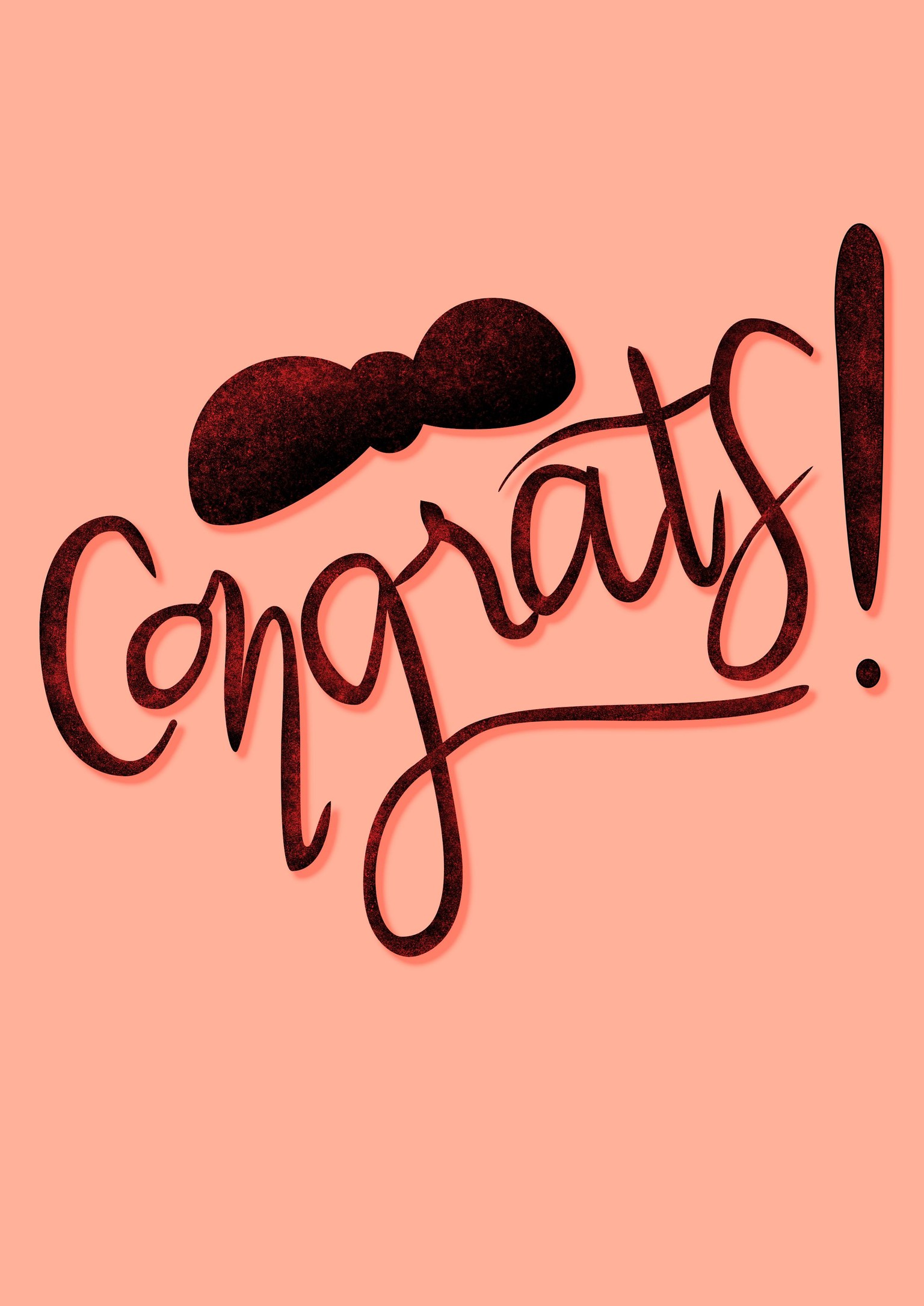 congrats lettering project - image 1 - student project