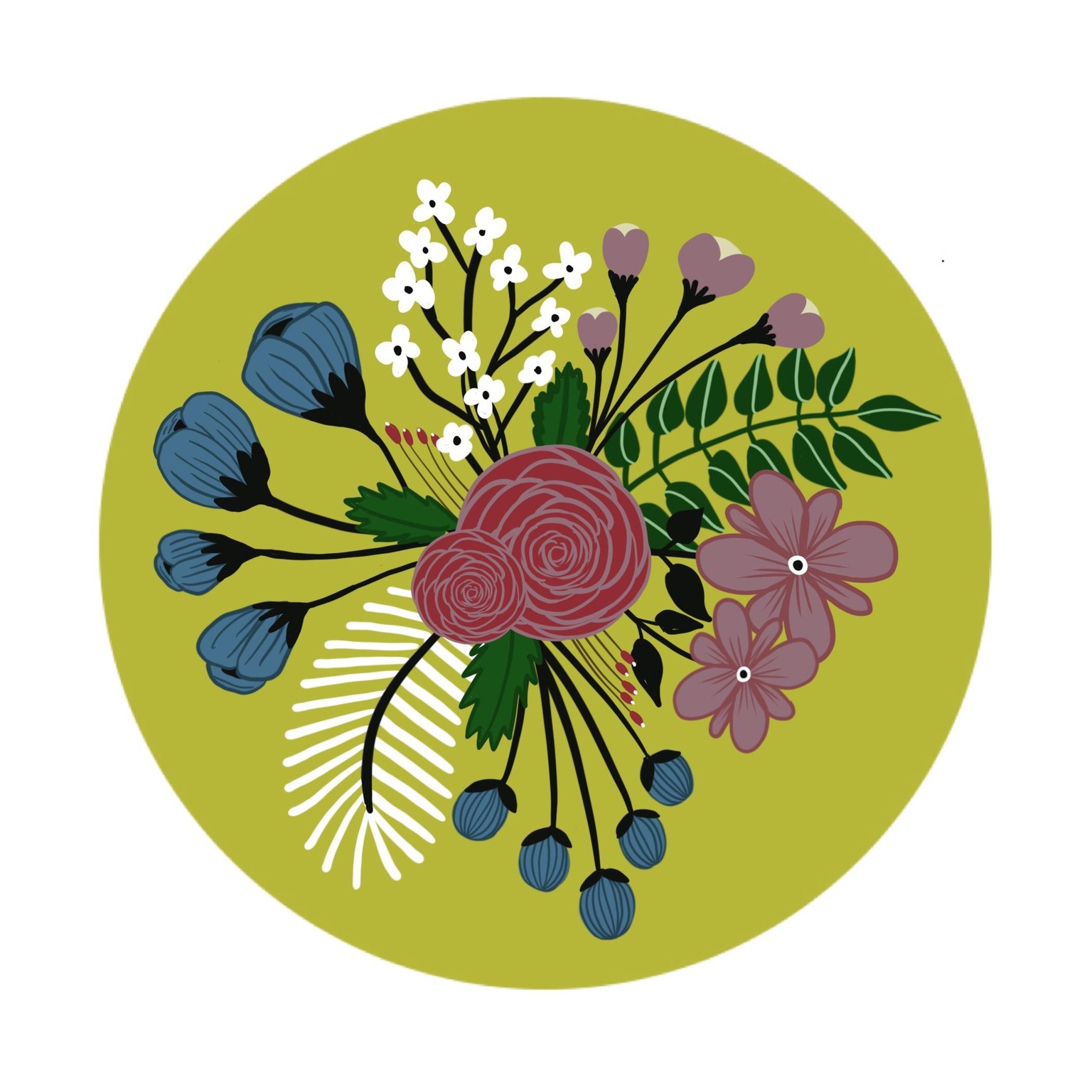 Modern Florals - image 3 - student project