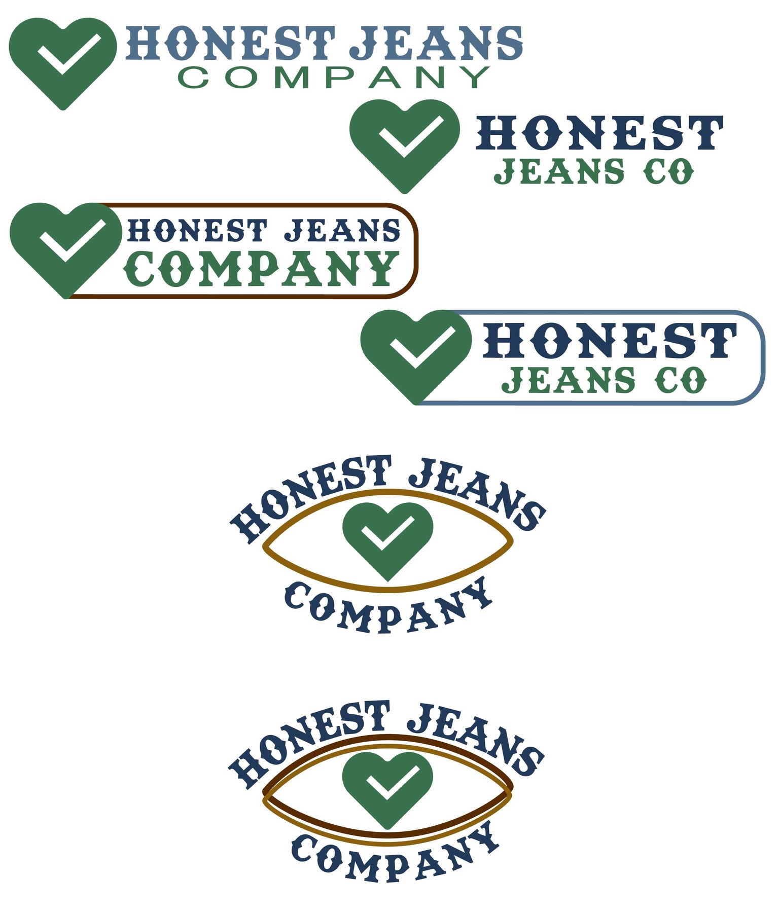 brand identity-honest jeans co V2 - image 9 - student project