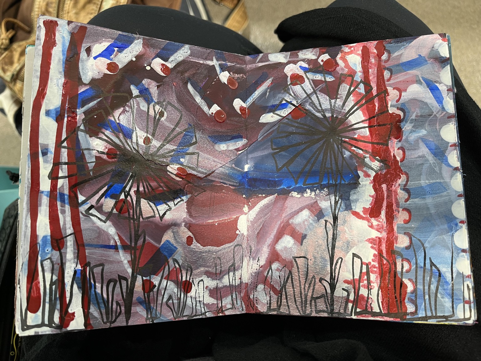 Mixed Media Collage Inspiration Fun - image 9 - student project