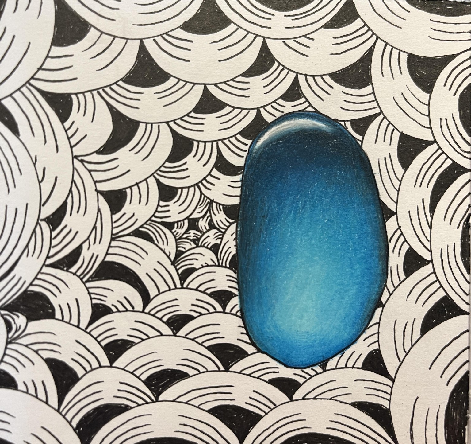 Gemstones and Zentangles - image 1 - student project