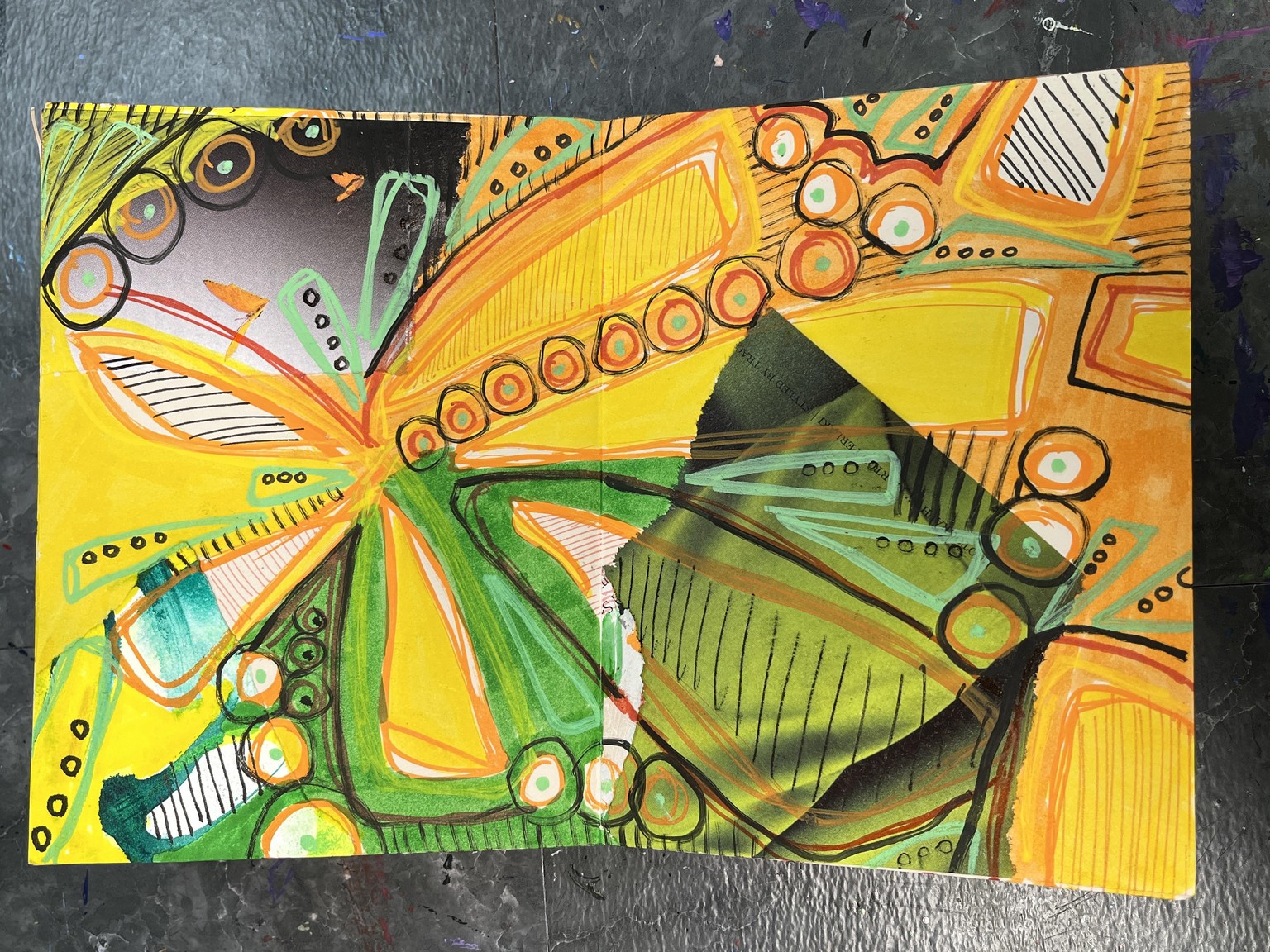 Mixed Media Collage Inspiration Fun - image 5 - student project