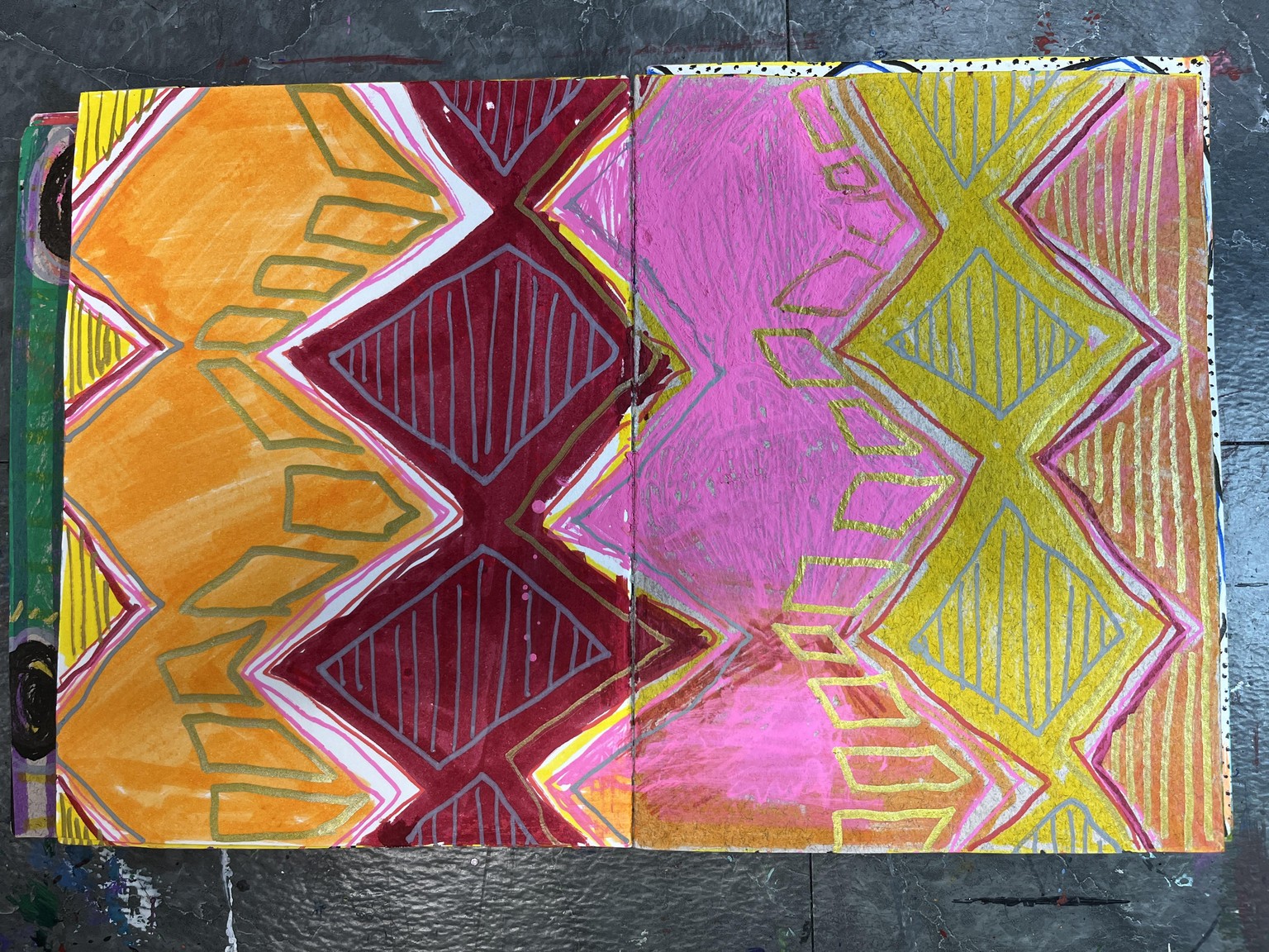 Mixed Media Collage Inspiration Fun - image 1 - student project