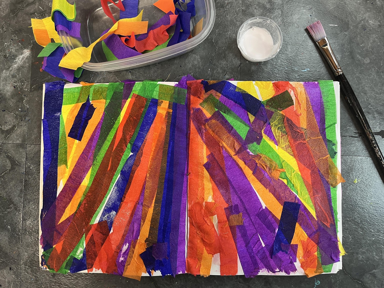 Altered Bookmaking: Handmade Sketchbook - image 2 - student project