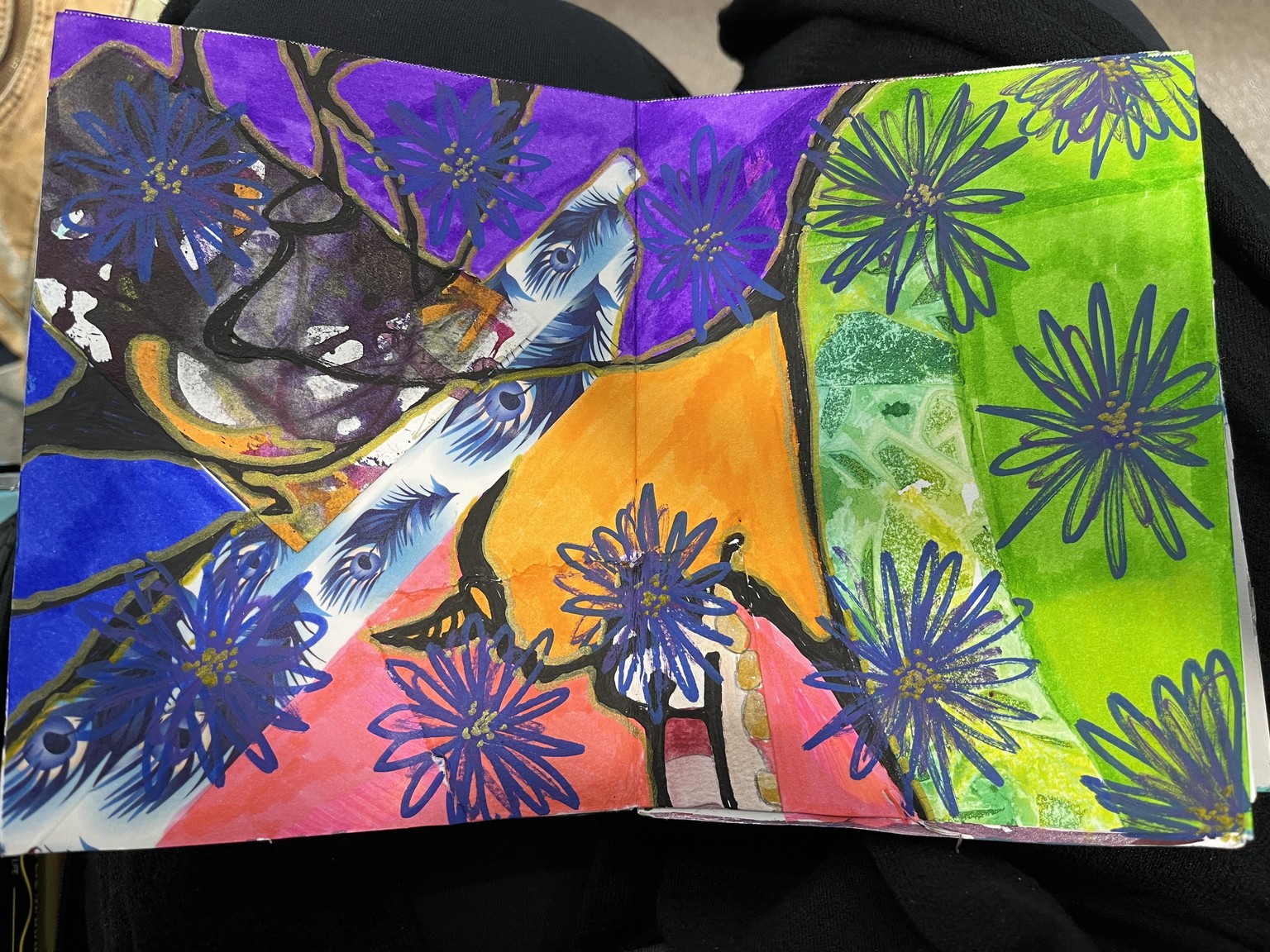 Mixed Media Collage Inspiration Fun - image 8 - student project