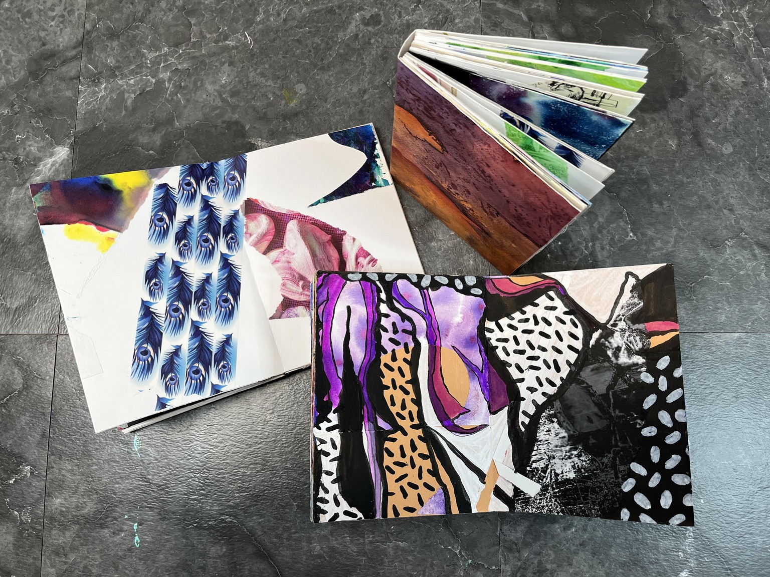 Mixed Media Collage Inspiration Fun - image 13 - student project