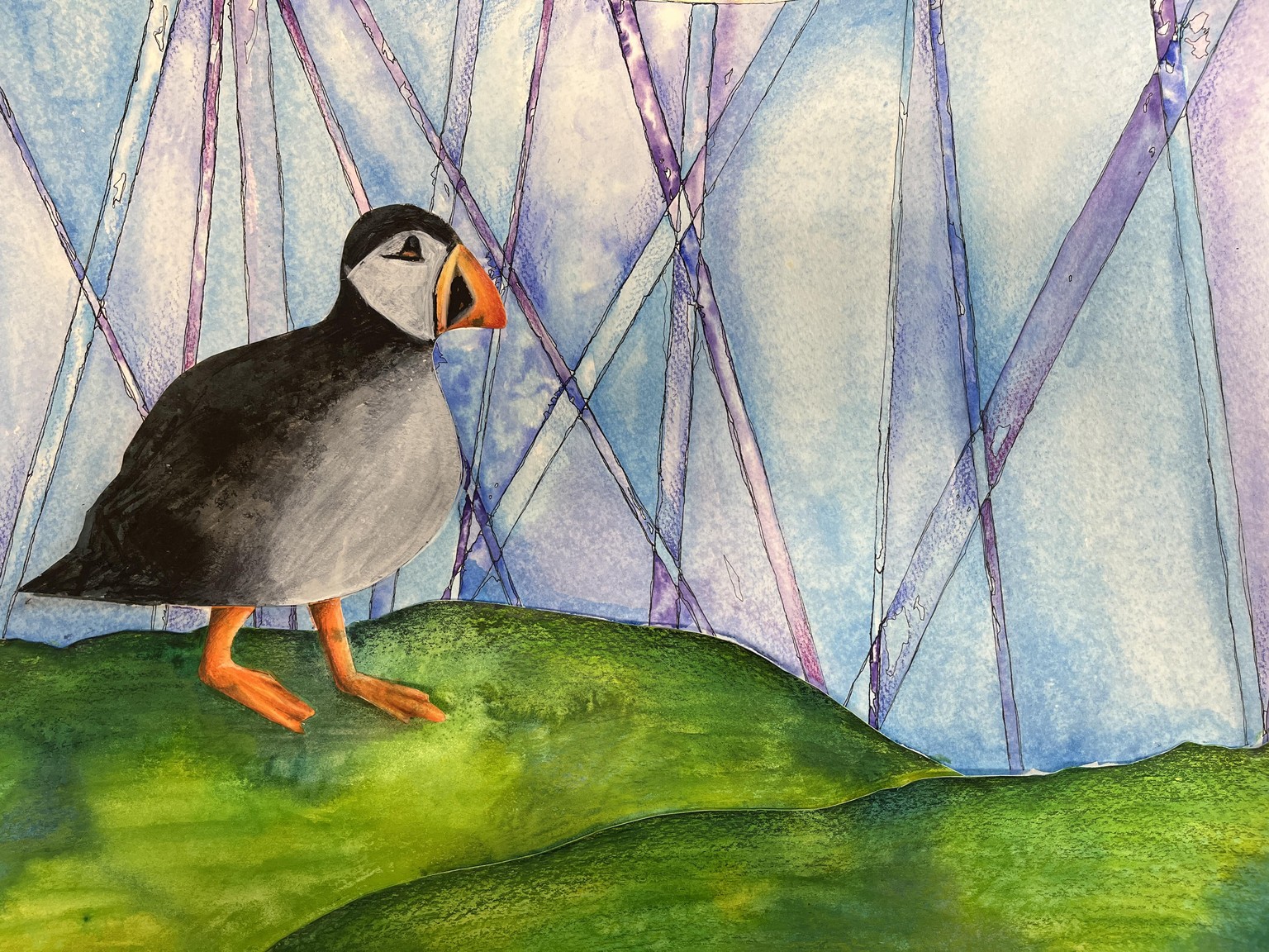 Sea Turtle, Octopus, Sea Horse, and Puffin - image 2 - student project