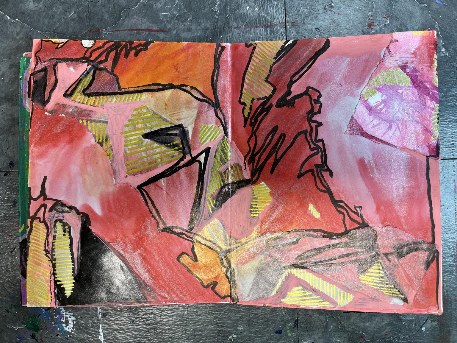Mixed Media Collage Inspiration Fun - image 3 - student project