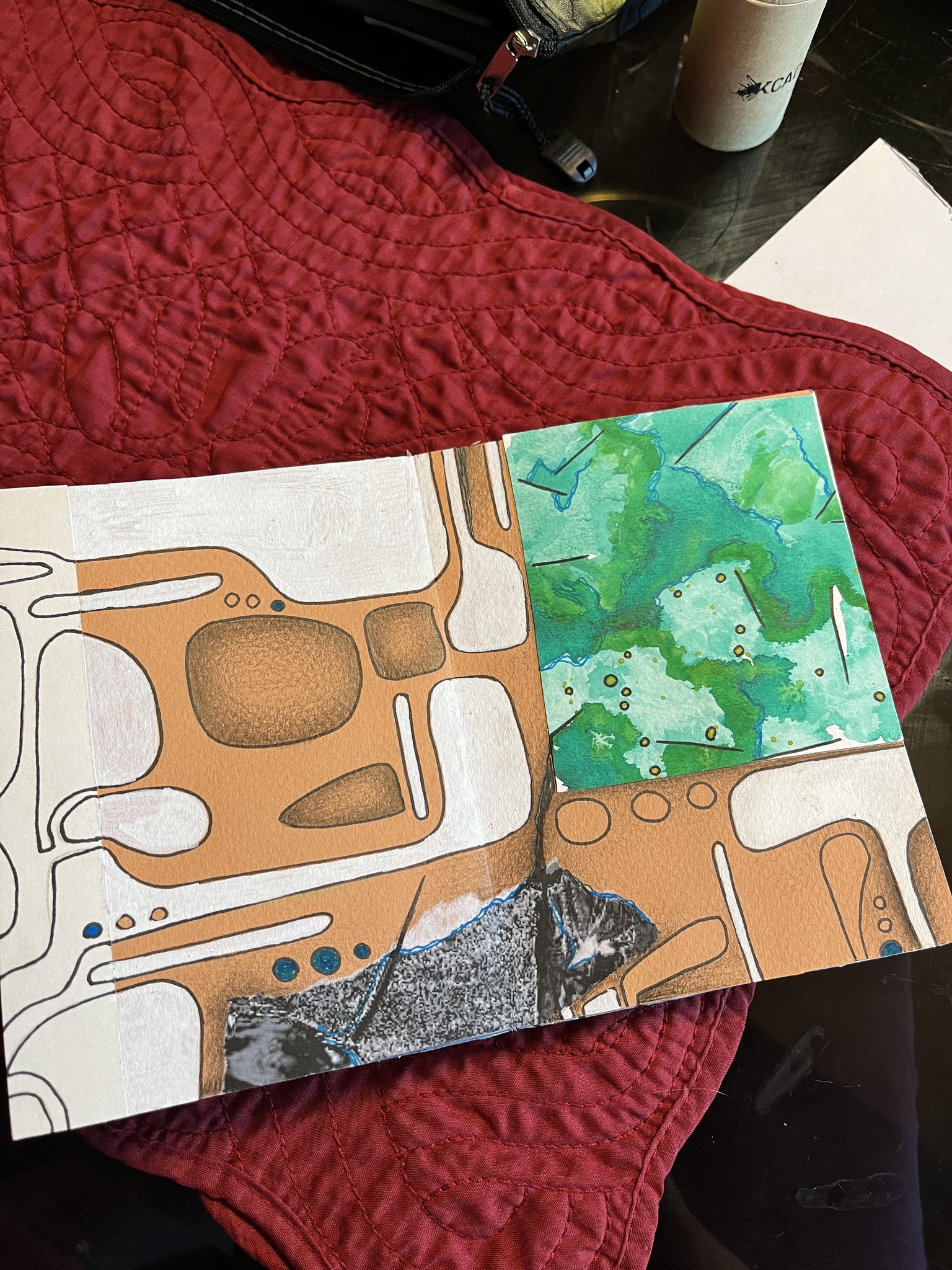Mixed Media Collage Inspiration Fun - image 16 - student project
