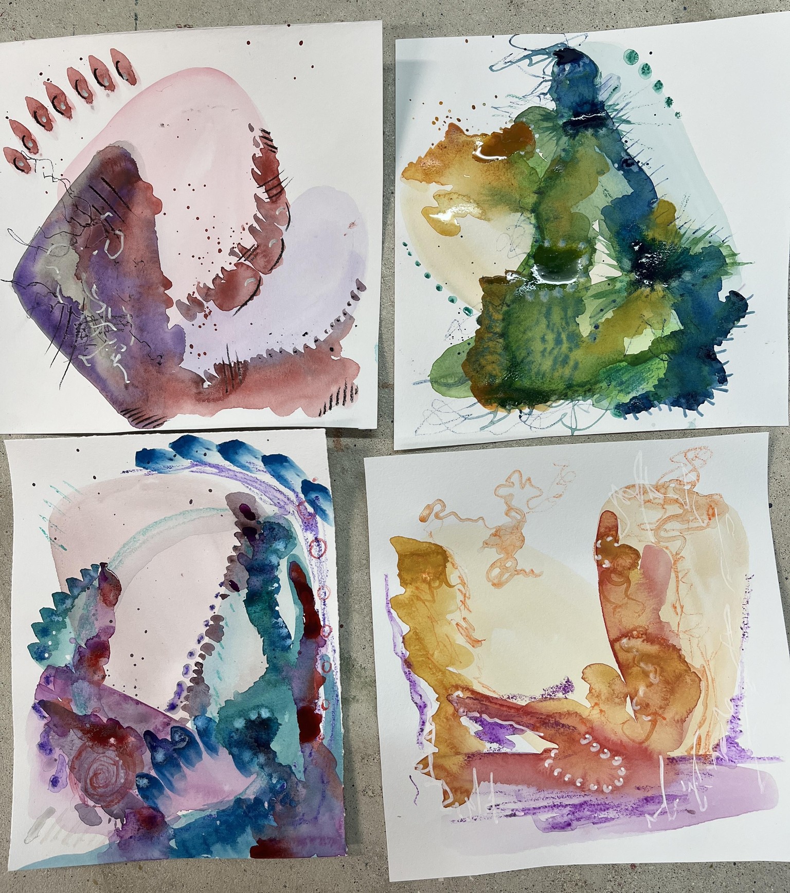 Whimsical Abstractions - image 5 - student project