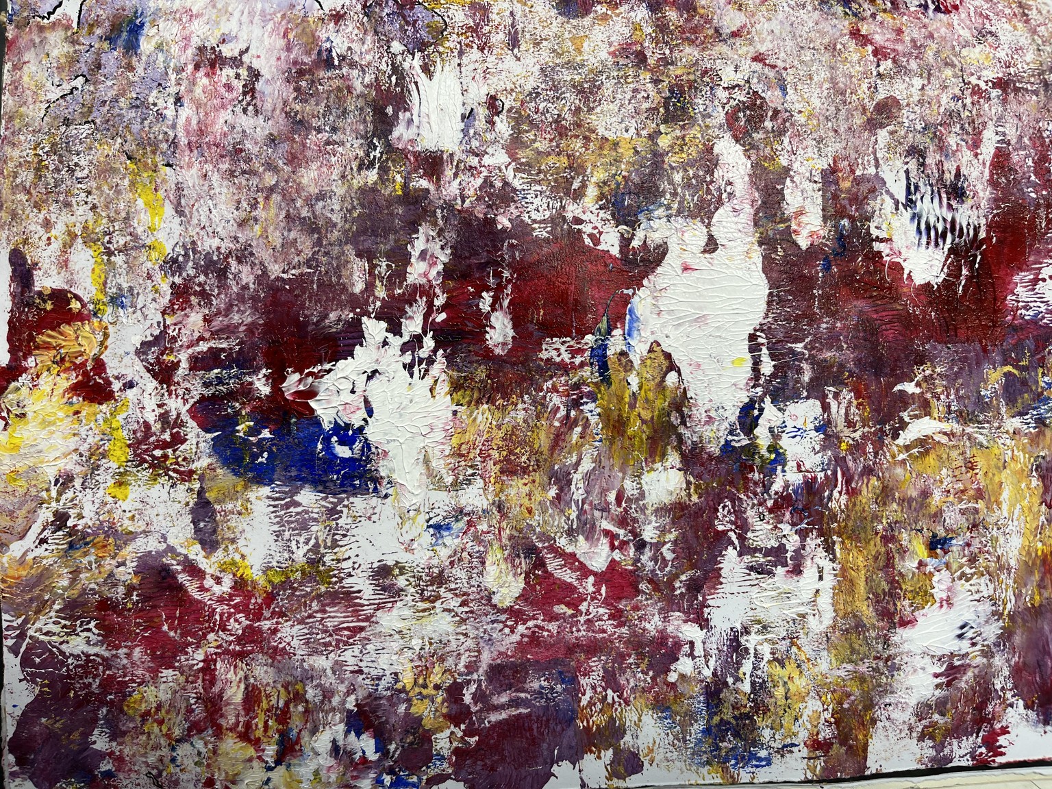 Leftover Paint Sketchbook Spreads and Collage Papers - image 10 - student project