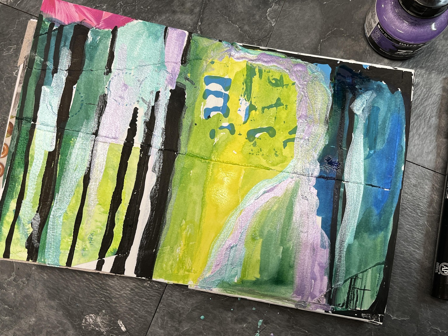 Mixed Media Collage Inspiration Fun - image 12 - student project