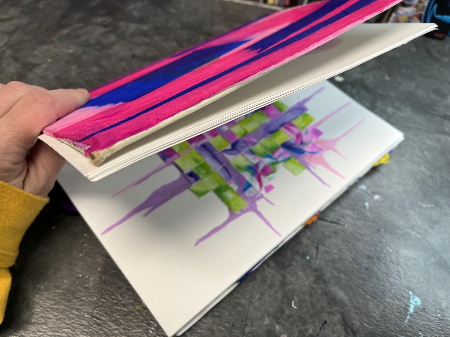 Altered Bookmaking: Handmade Sketchbook - image 1 - student project