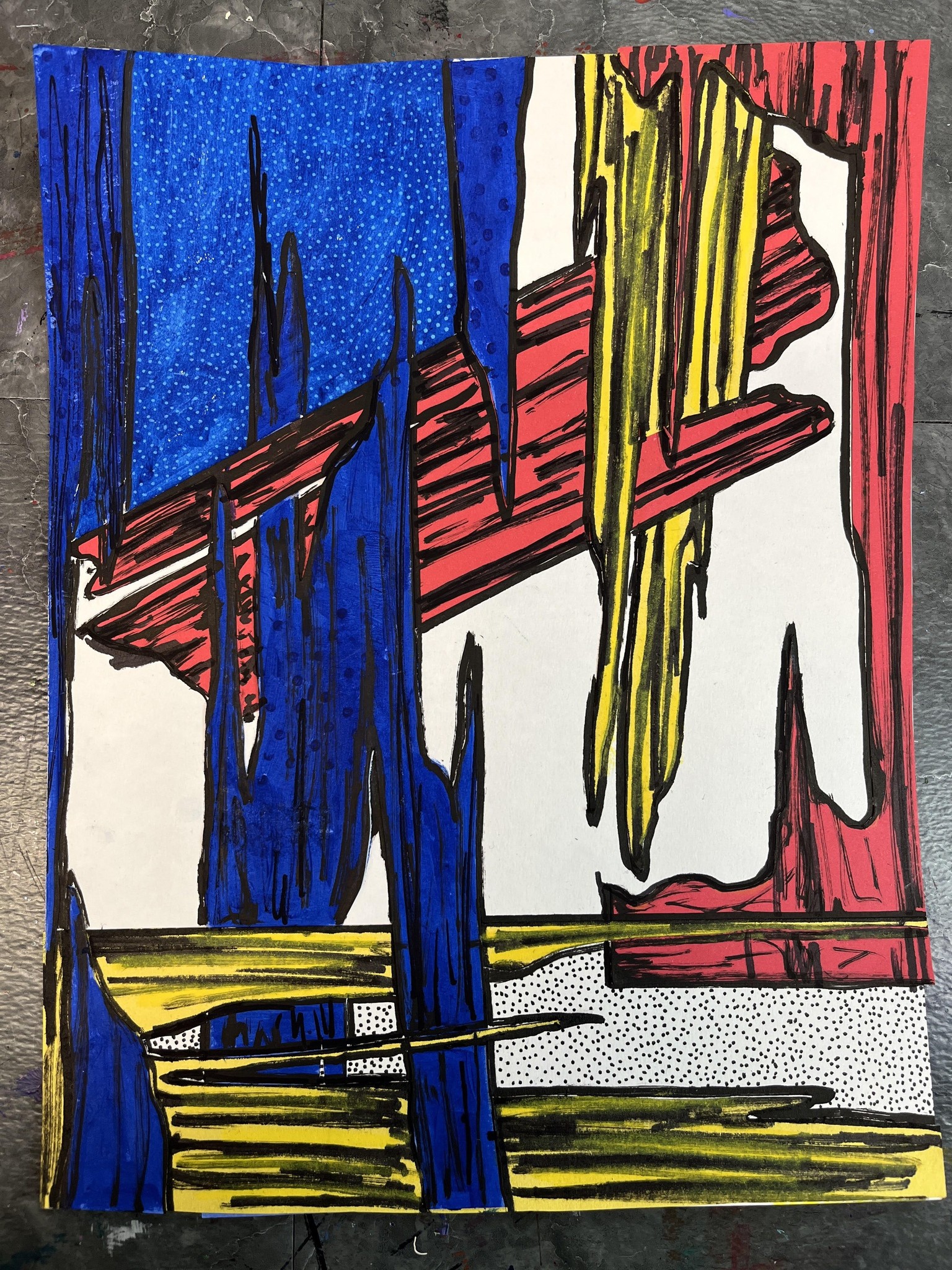 Roy Lichtenstein - image 2 - student project