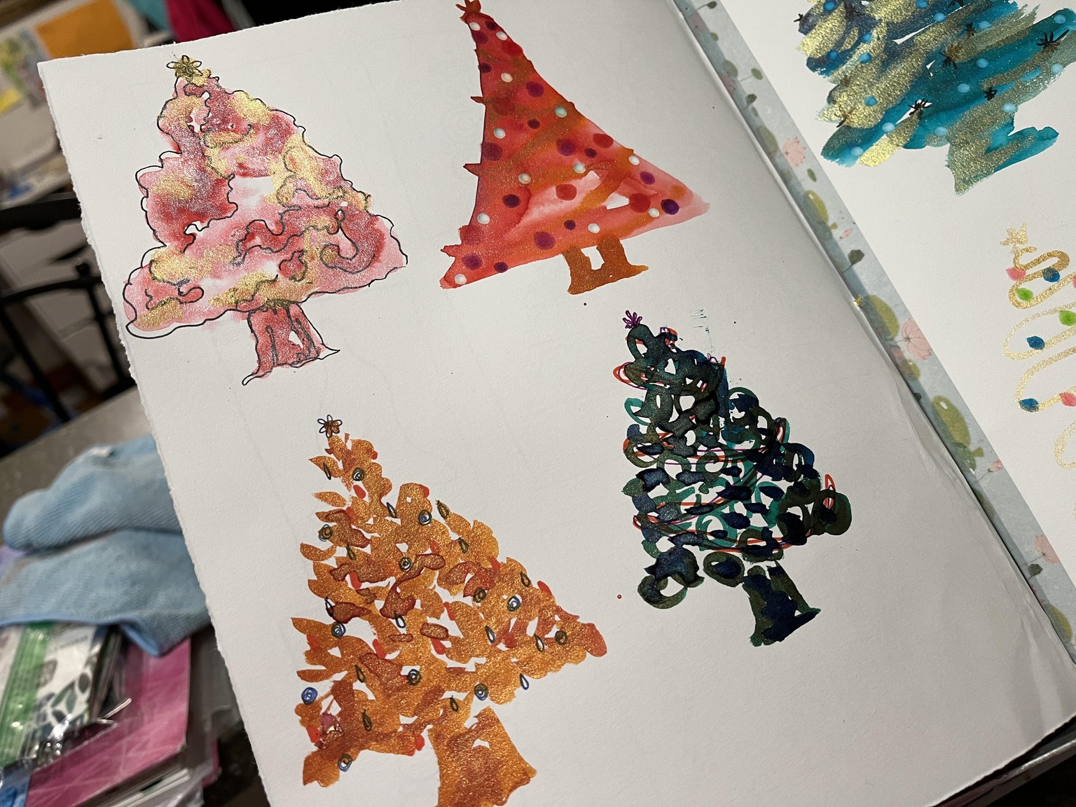 Fun, Festive Tree Ideas - Work in Progress - image 3 - student project