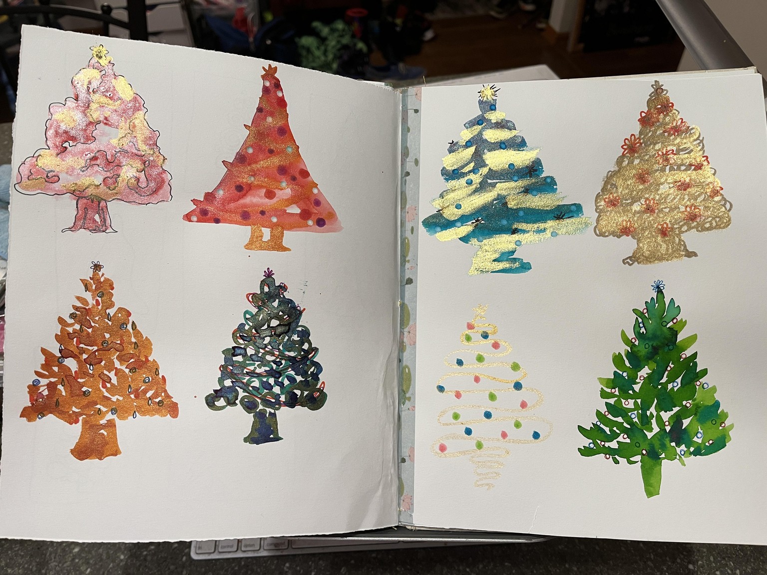 Fun, Festive Tree Ideas - Work in Progress - image 2 - student project