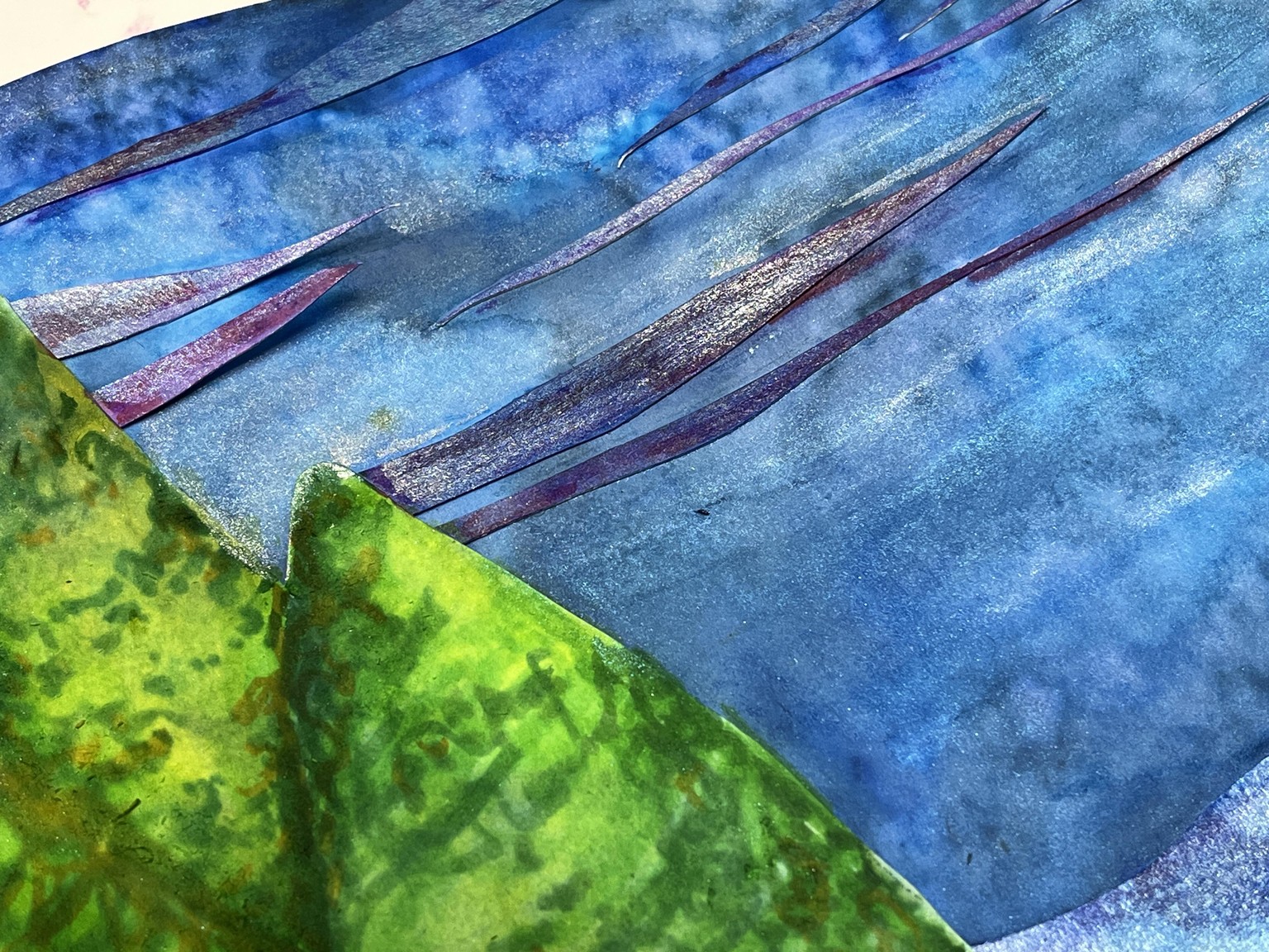 Two Northern Lights Winter Scenes - image 2 - student project