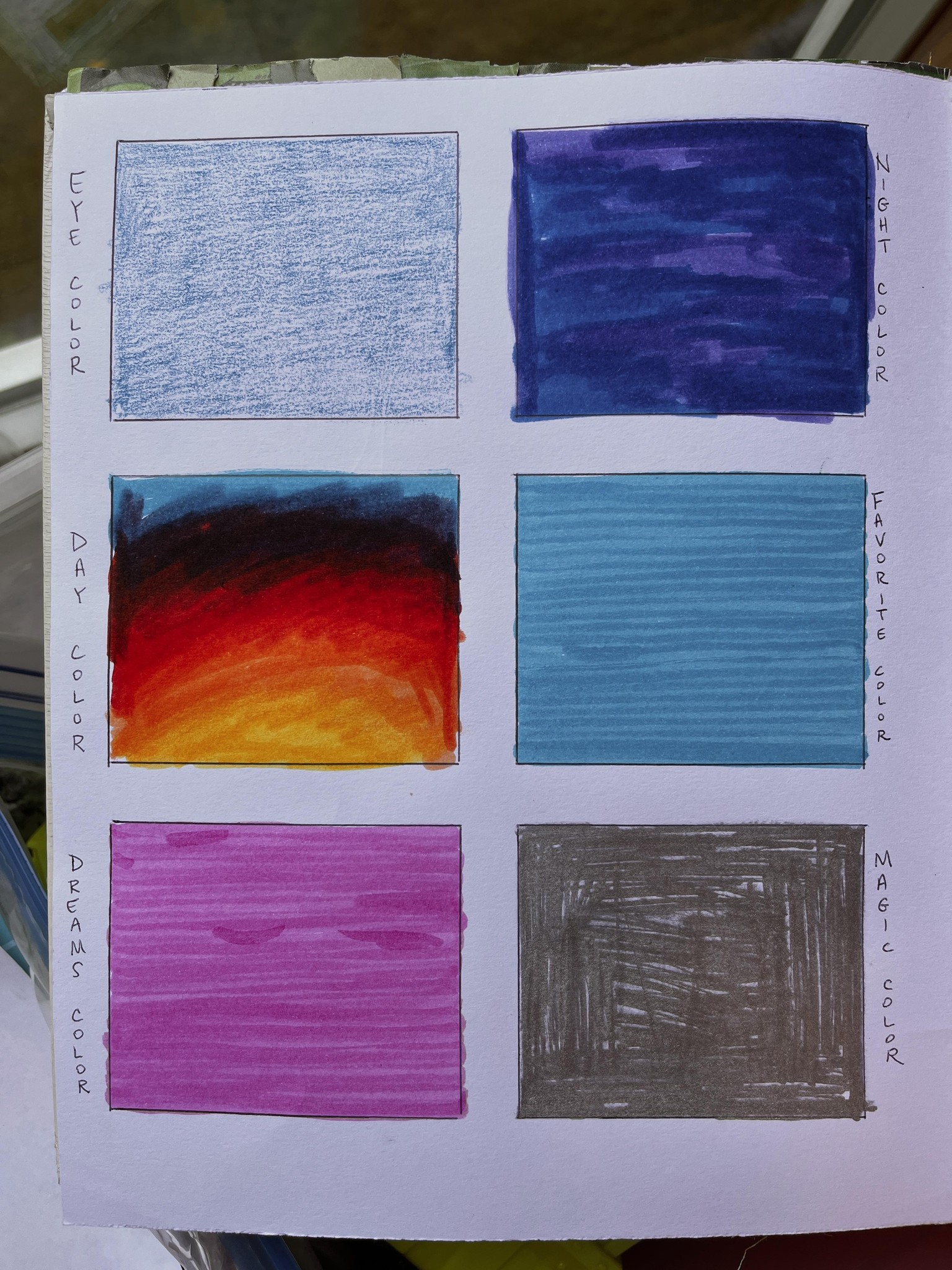 Fun with Watercolor Doodle Blobs - image 2 - student project