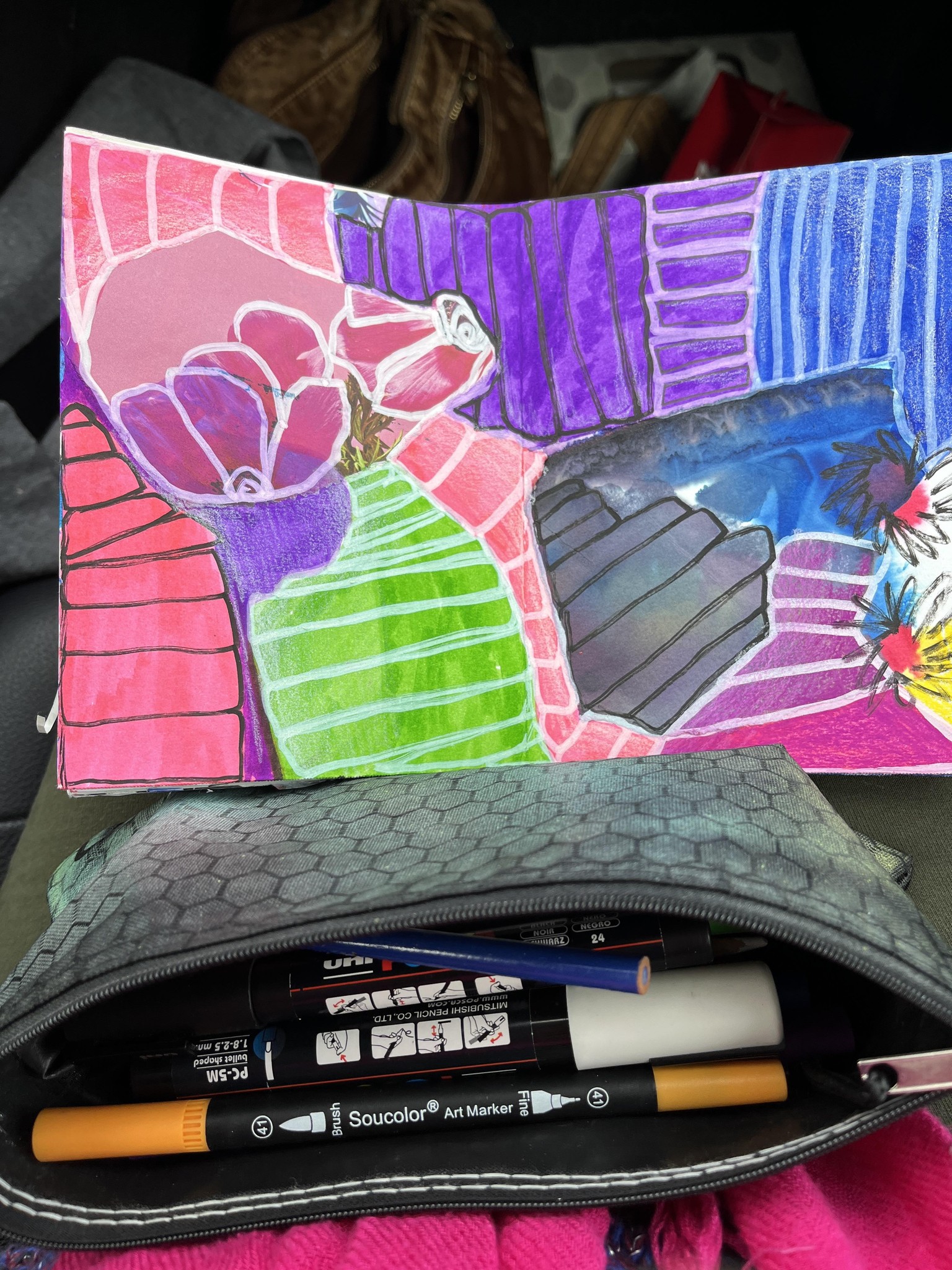 Mixed Media Collage Inspiration Fun - image 17 - student project