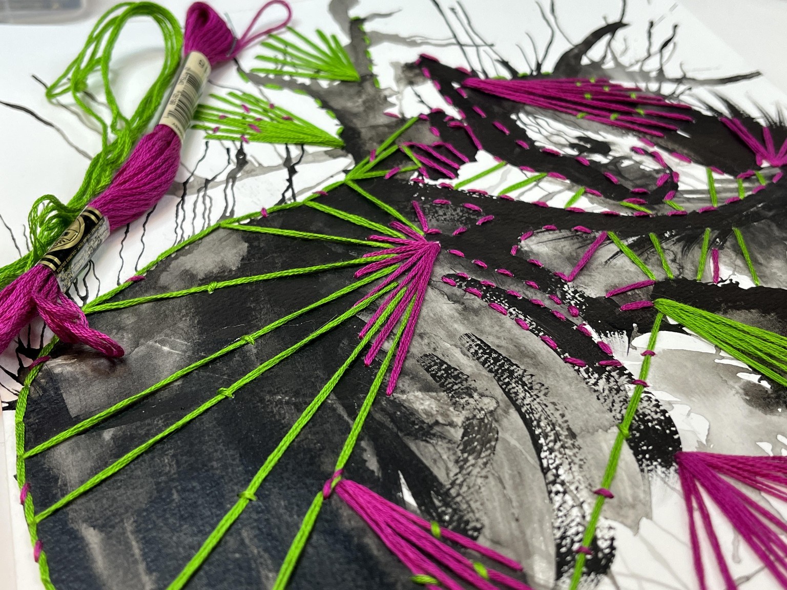 Embroidered Paintings - image 4 - student project