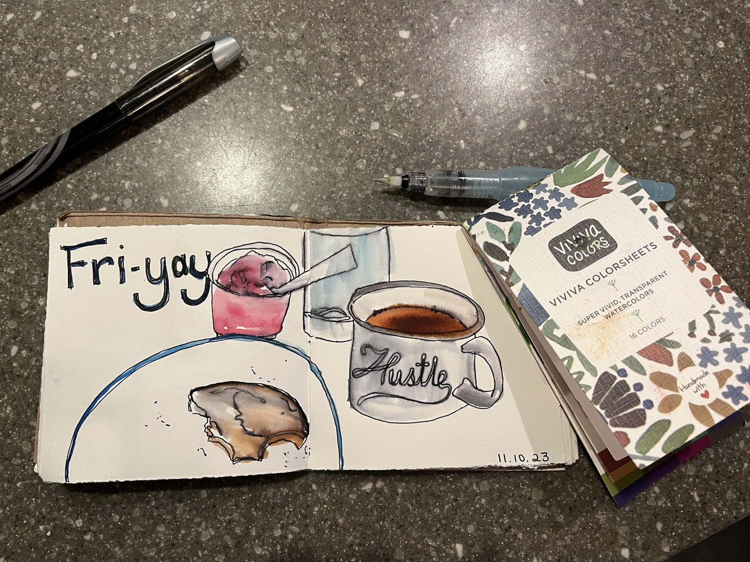 Sketching Breakfast - image 3 - student project