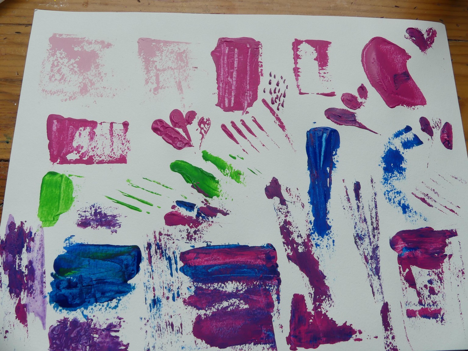 Moving Memories: Photo to Painting with Acrylic Paints & Mixed Media - image 3 - student project