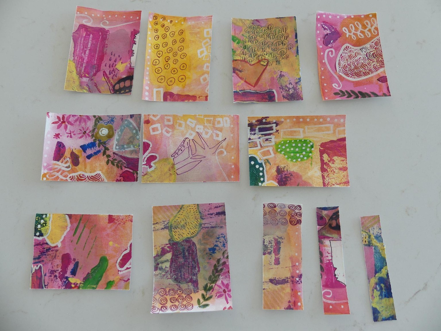 Moving Memories: Photo to Painting with Acrylic Paints & Mixed Media - image 5 - student project