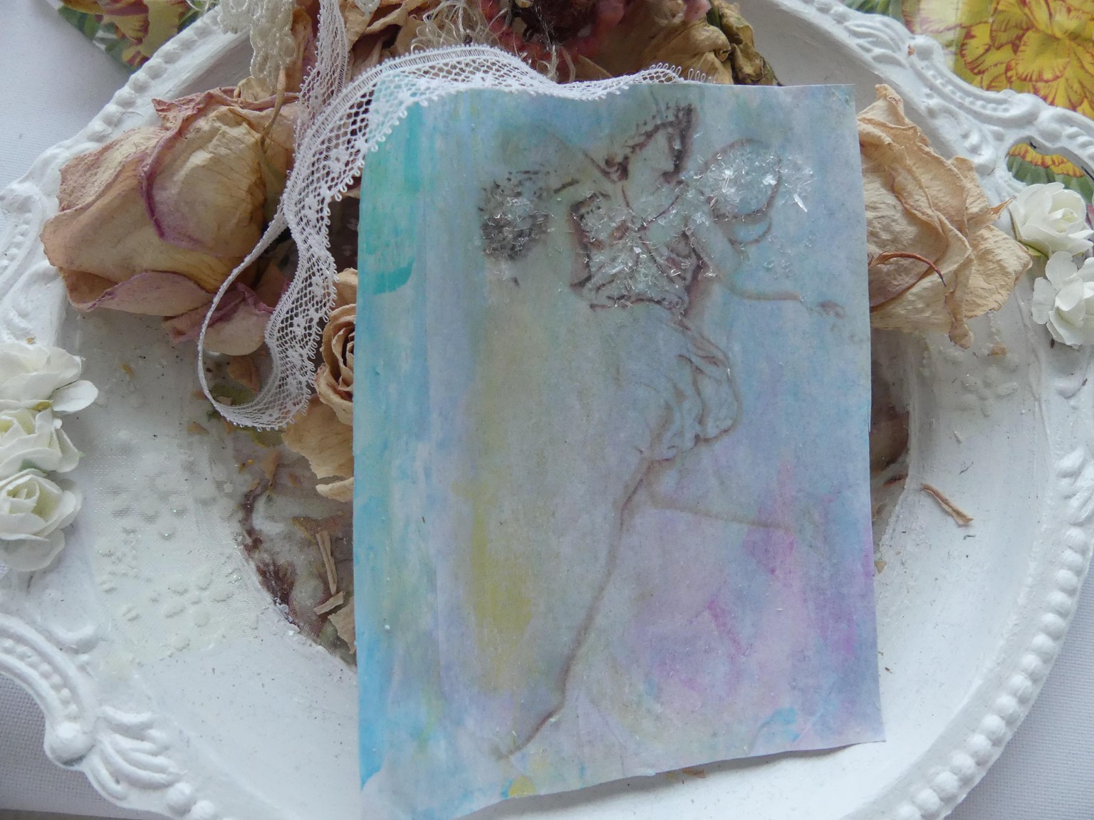 Moving Memories: Photo to Painting with Acrylic Paints & Mixed Media - image 7 - student project