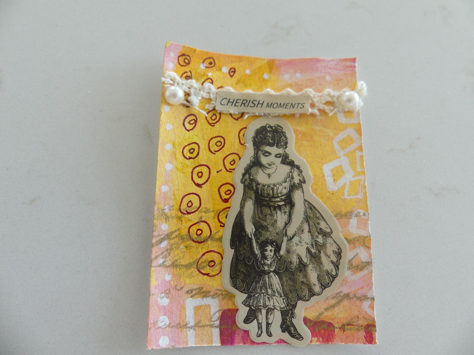 Moving Memories: Photo to Painting with Acrylic Paints & Mixed Media - image 6 - student project