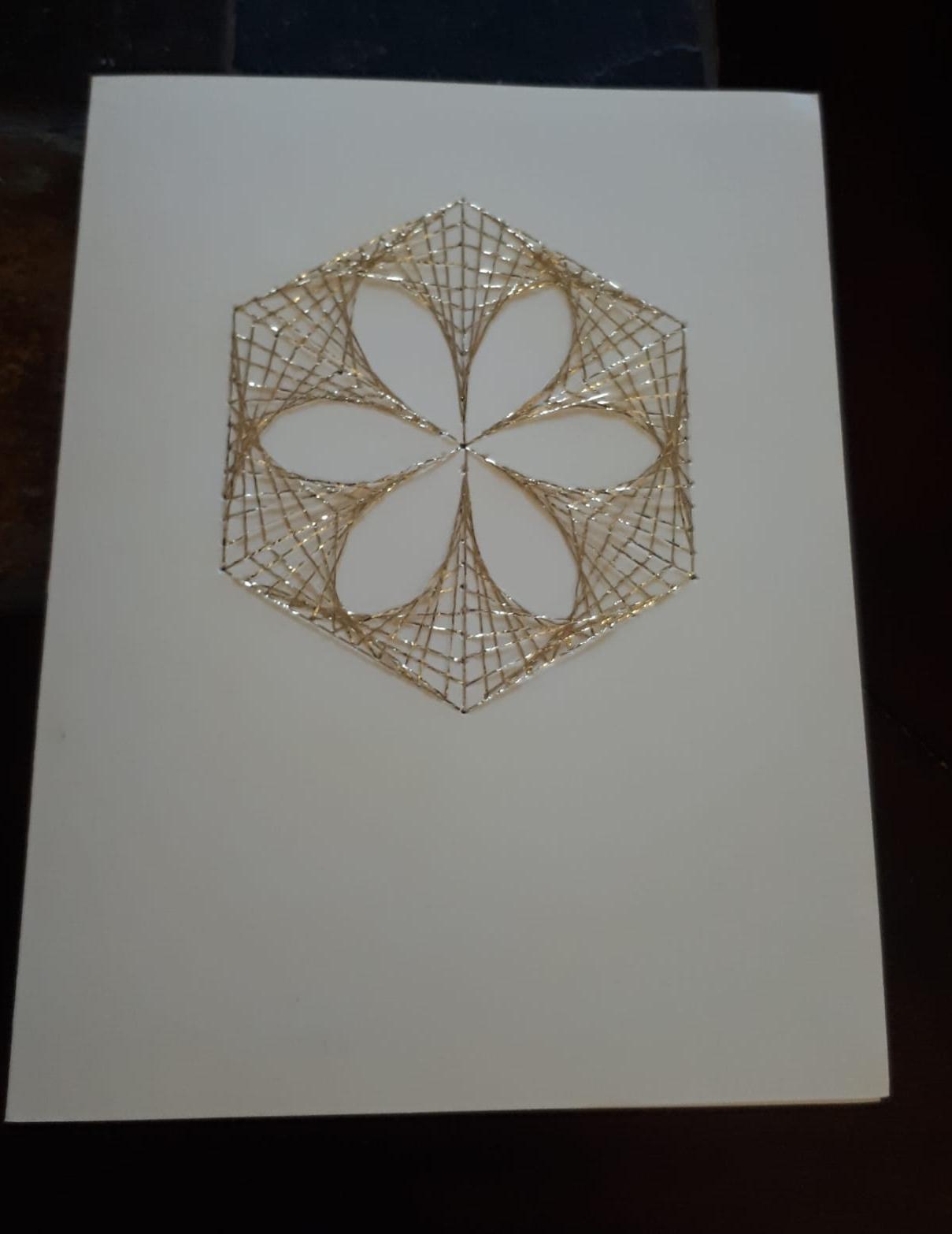 Parabolic stitched cards - image 2 - student project