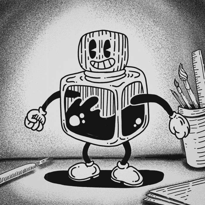 Inky The Ink Bottle - image 1 - student project