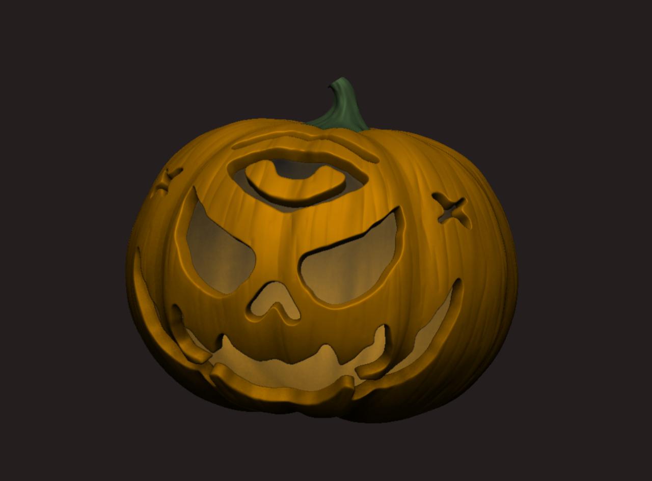 thirdeye pumpkin - image 2 - student project