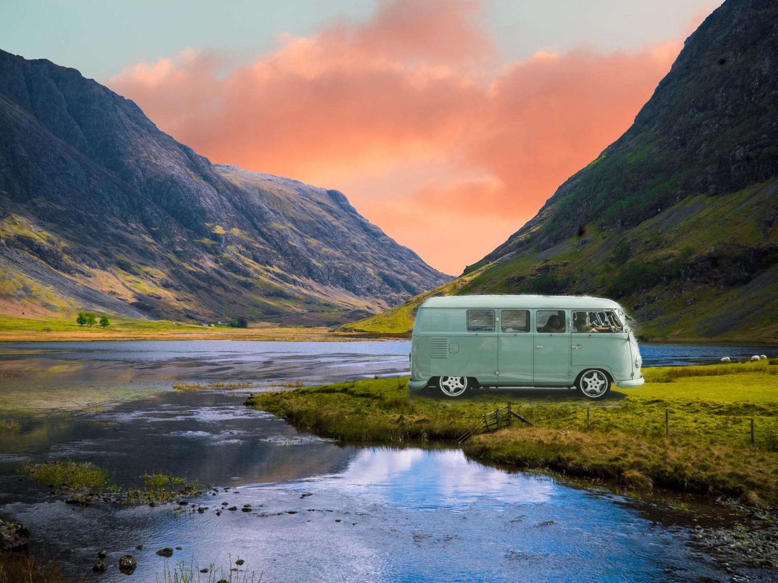 Van at the Lake - image 1 - student project