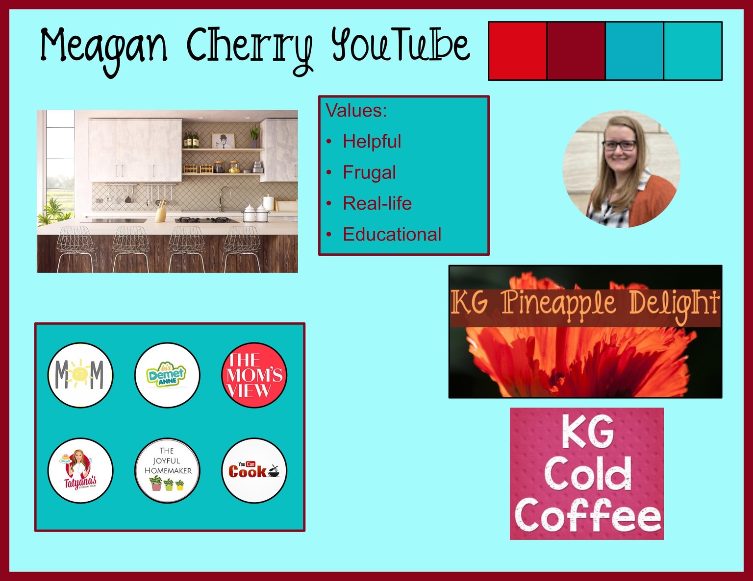 Mood board for YouTube Client - image 1 - student project