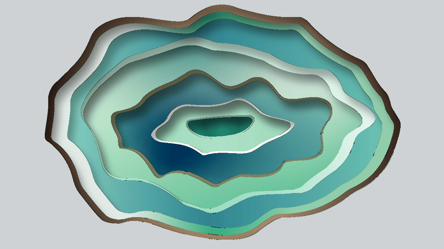 Layered Illustrations Geode - image 3 - student project