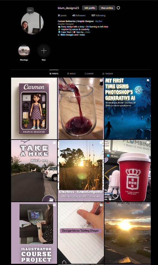 Insta Creative Project. My Creative Journey - image 2 - student project