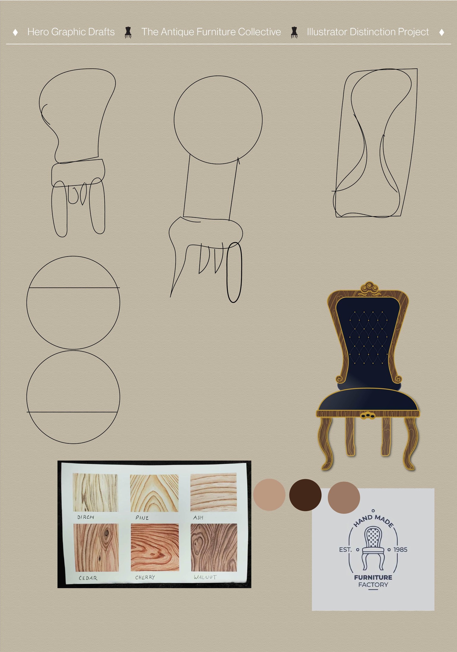 Final Distinction Project from the Illustrator Advanced Course - image 7 - student project