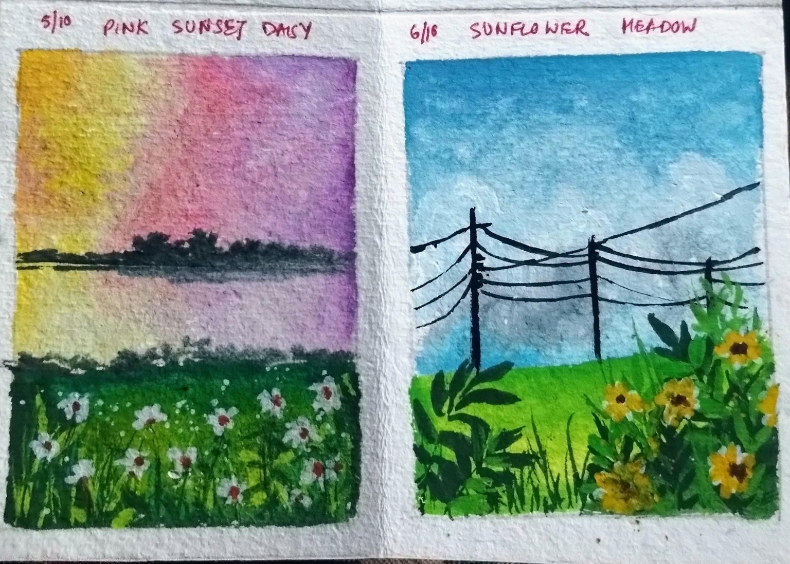 Meadow painting with Umashree - image 5 - student project