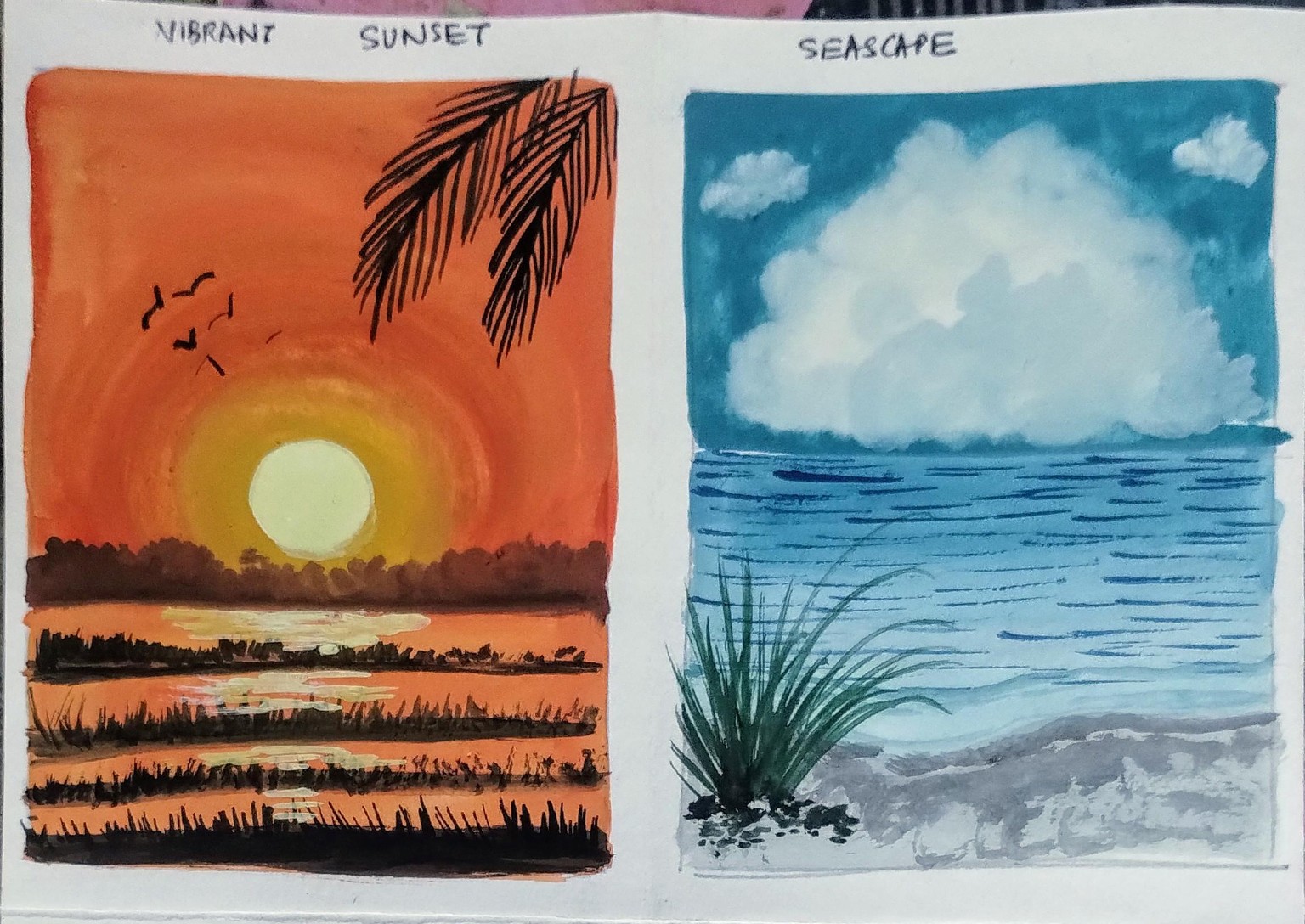 15 days landscape painting with MOHINI - image 4 - student project
