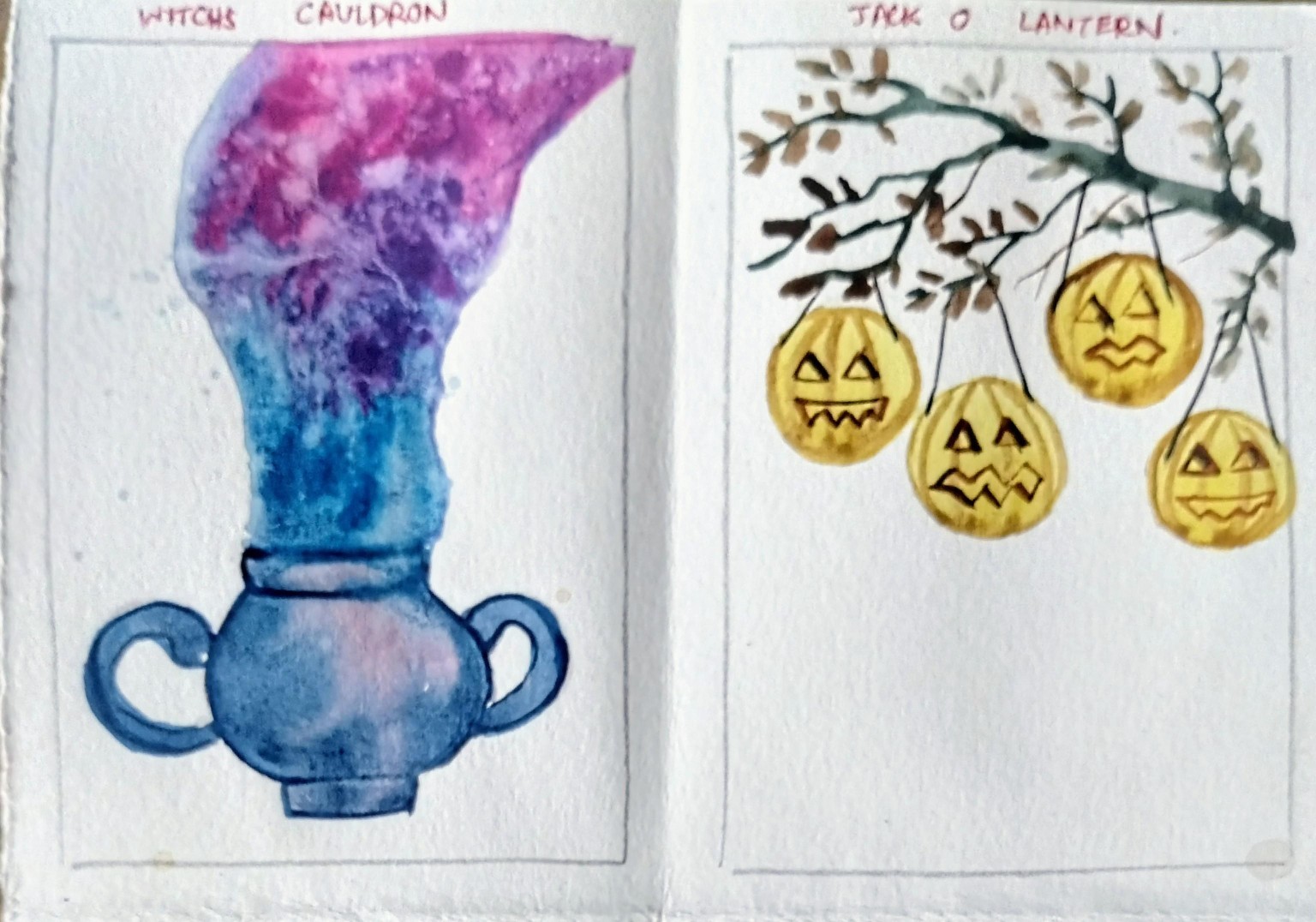 Halloween postcard with Manishaa - image 5 - student project
