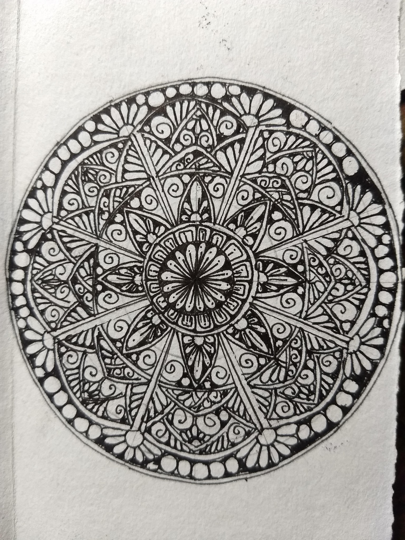 5 days of mandalas with Richa - image 2 - student project