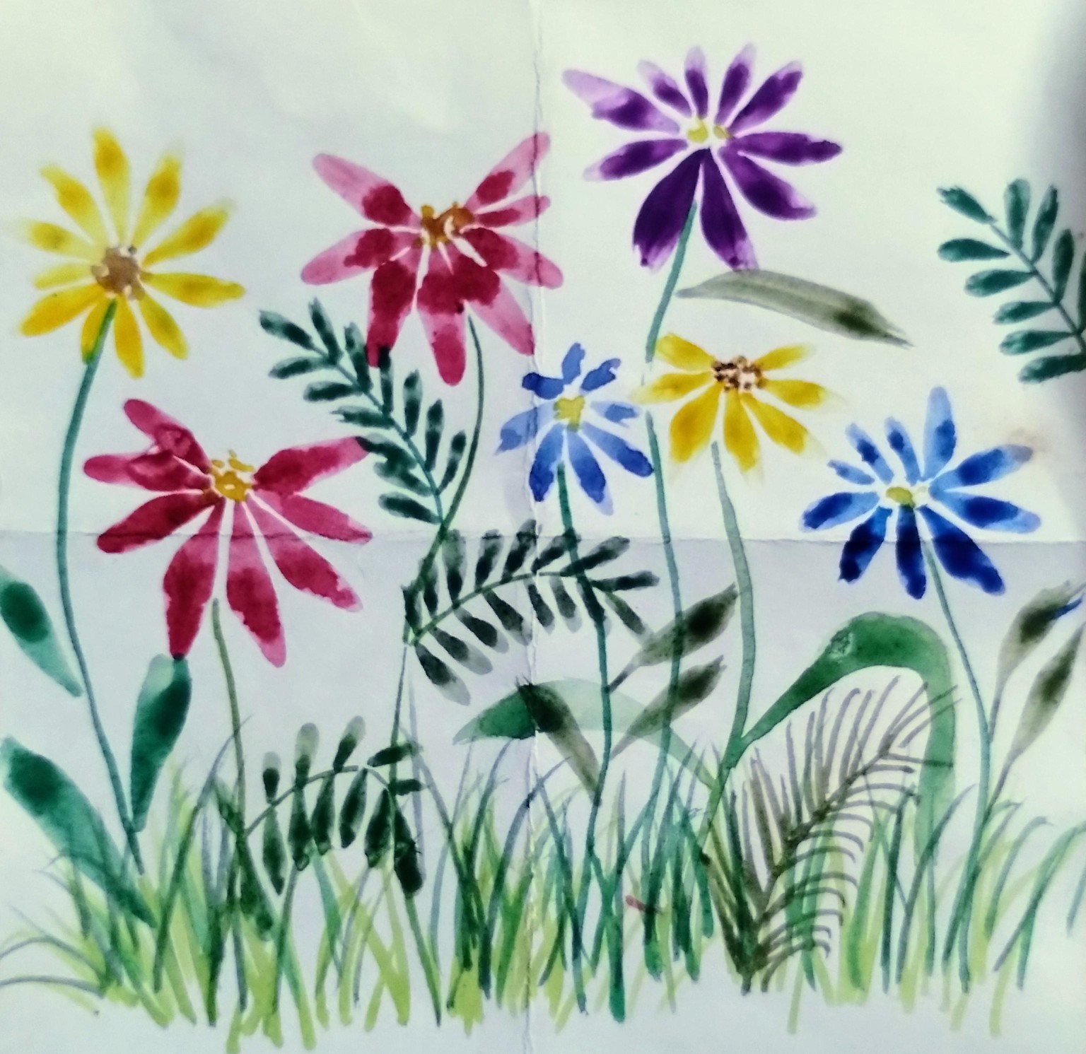 Watercolor brushes 101 with Nina - image 2 - student project