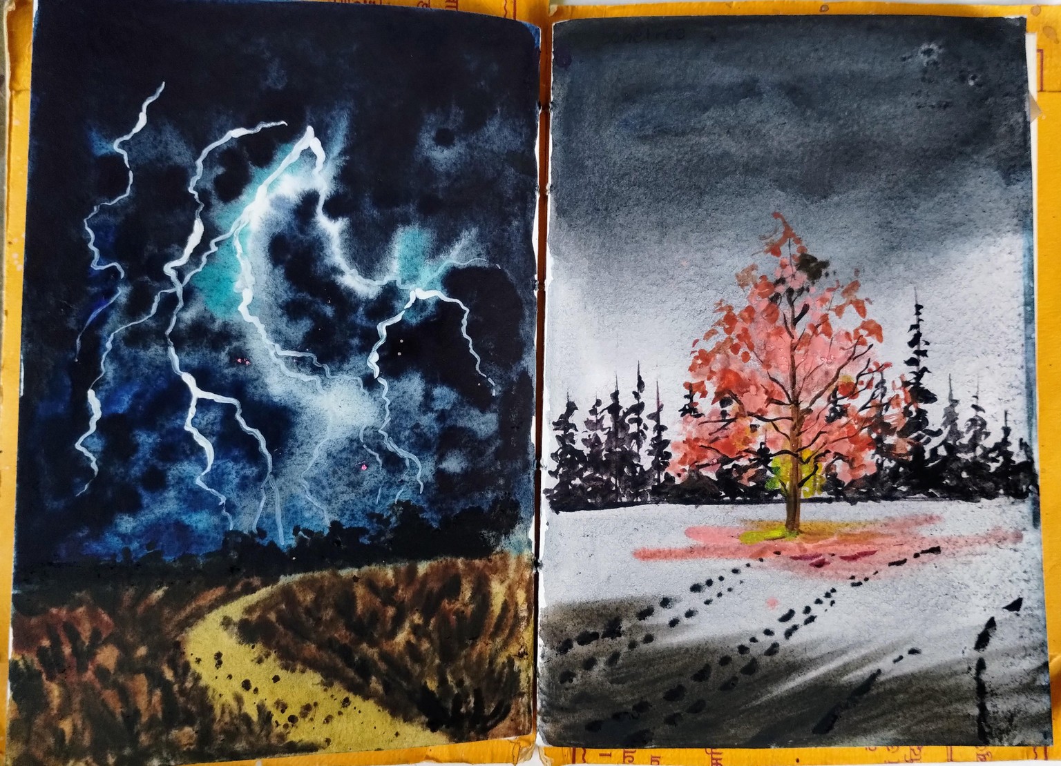 Sketchbook practice with Geethu - image 10 - student project
