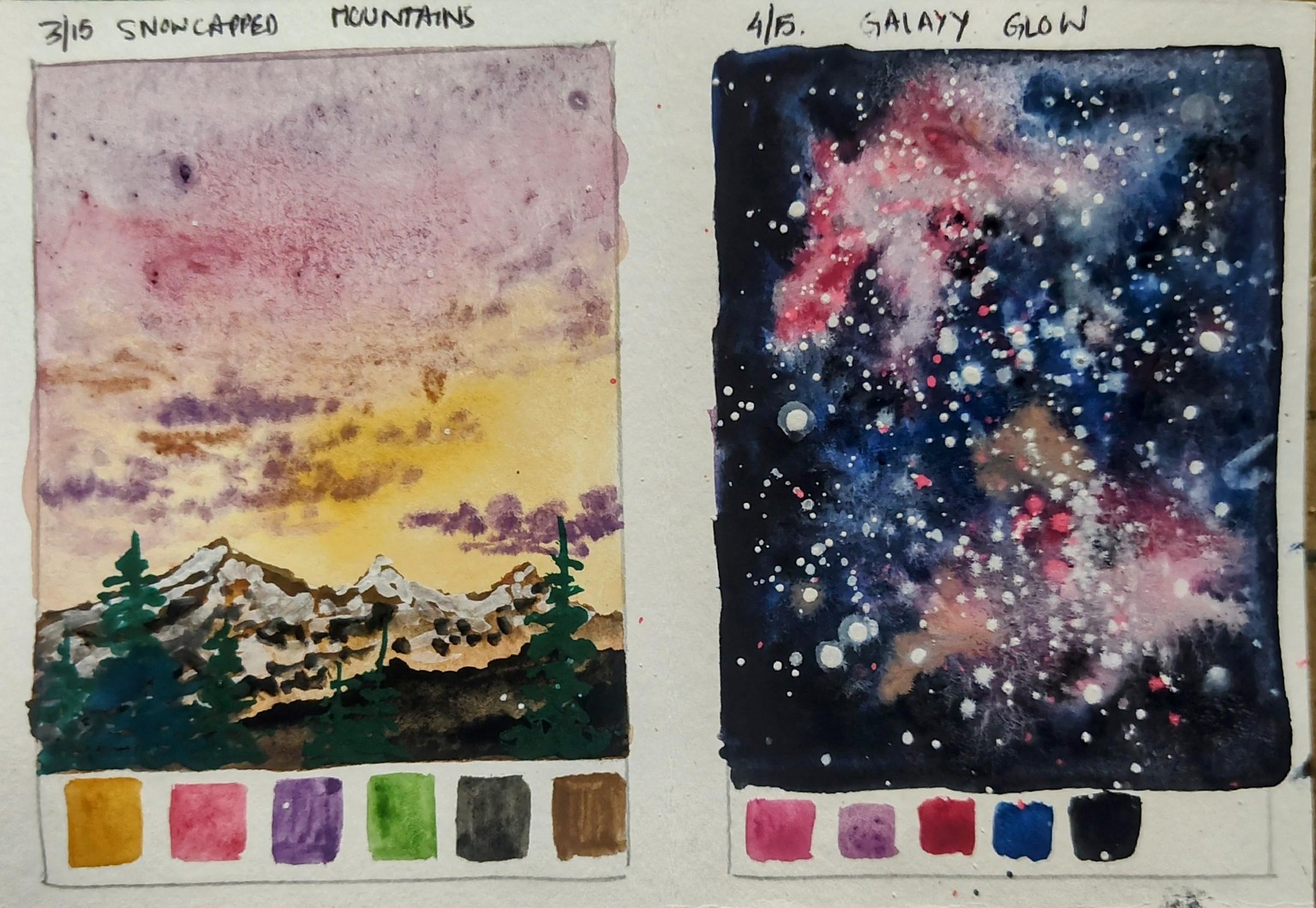 15 days watercolor challenge with umashree - image 5 - student project