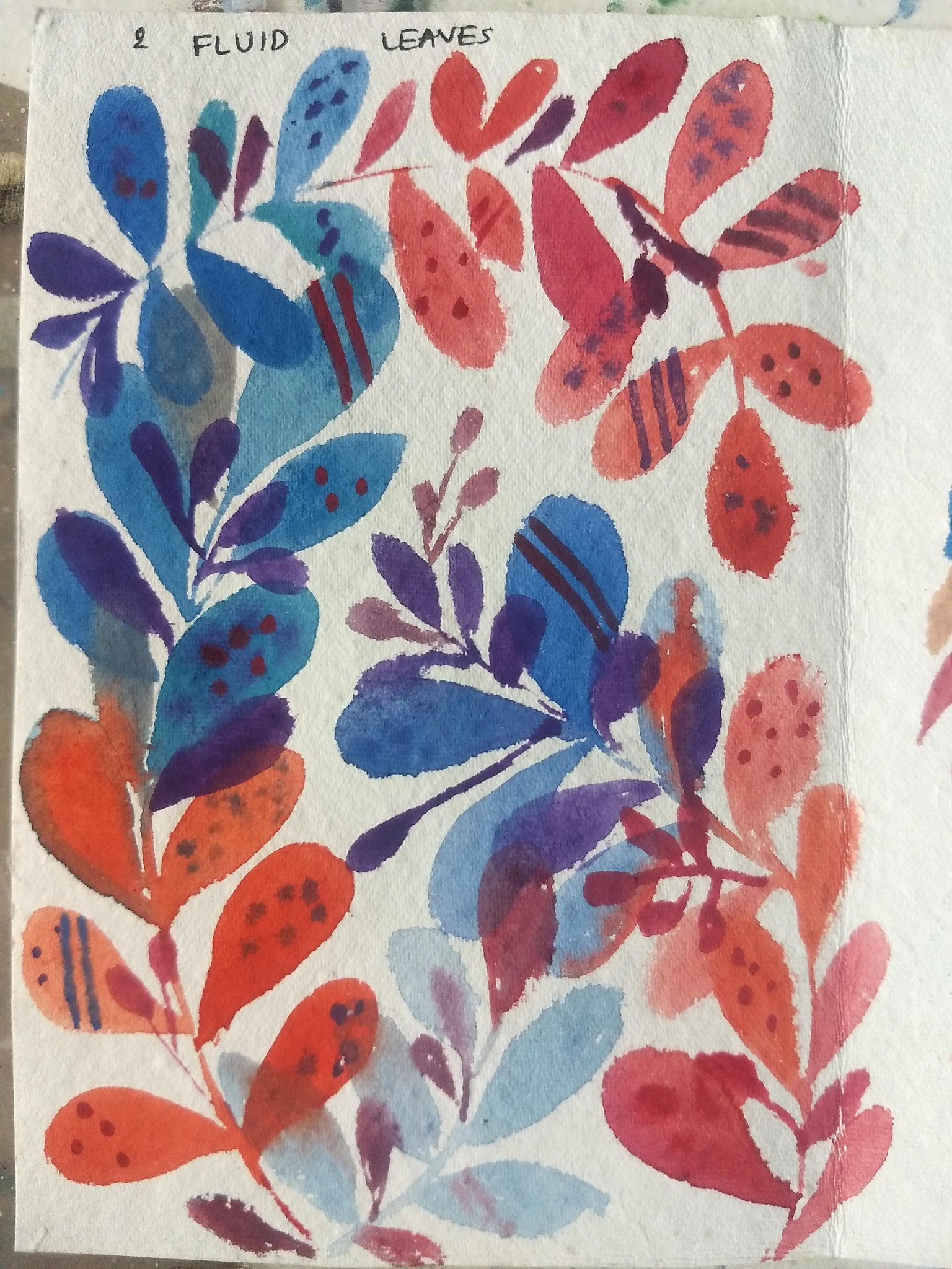 Modern gouache painting with femvisionary - image 4 - student project