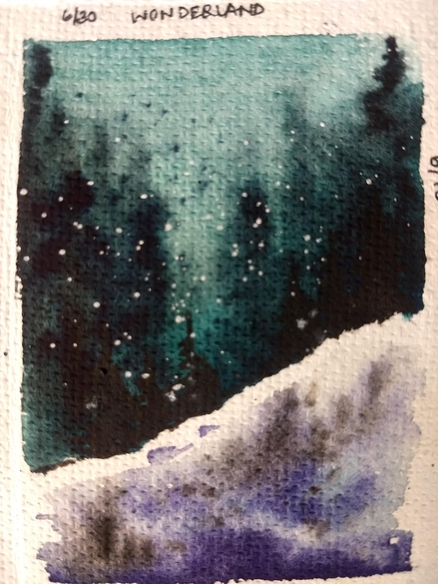 30 moody landscape in watercolor - image 20 - student project